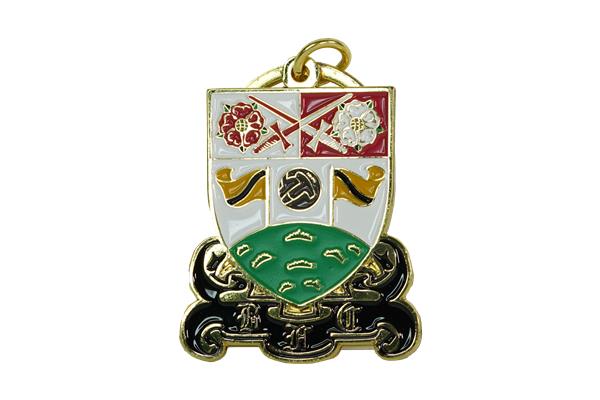 Metal Crest Keyring Full Colour Photo